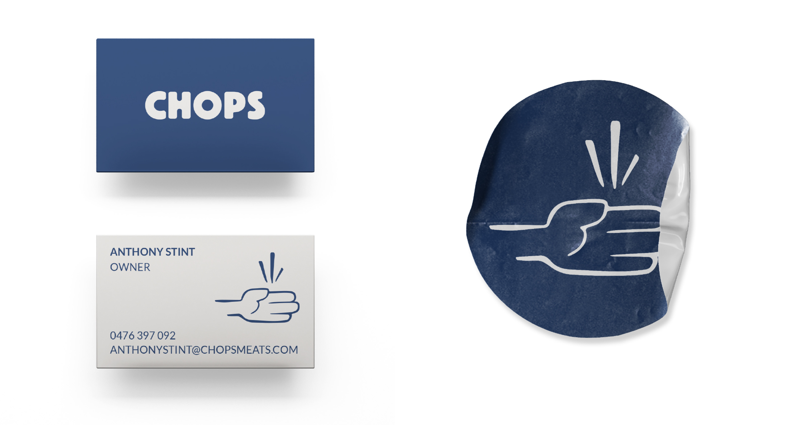 Tarek Nagy Graphic Design, Branding and Web Development - Chops Butcher Shop Brisbane Melbourne Toronto